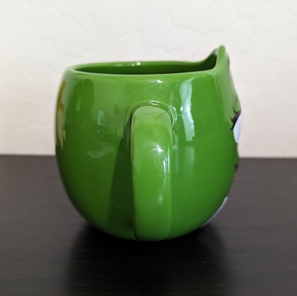 M&M'S World Las Vegas Green Character Ceramic Large Coffee Mug 18oz - Picture 4 of 12